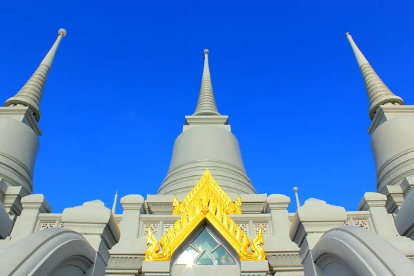 Thai pagoda. Wat Asokaram, Sumutpakran, Thaiföld — Stock Fotó