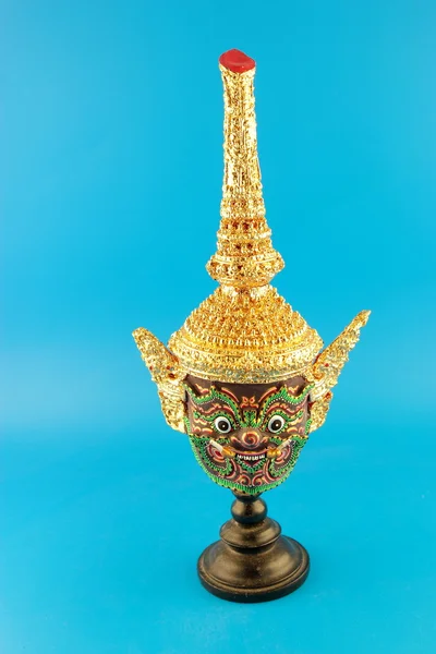 コンケン、タイの王室のパフォーマンスの頭 — ストック写真