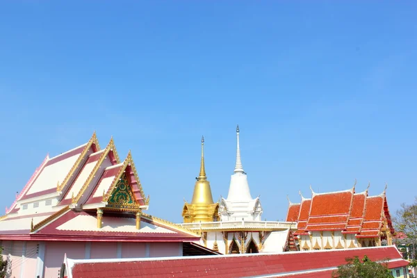 佛教教堂屋顶 — 图库照片