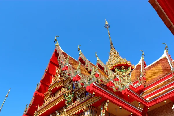 불교 교회 지붕 — 스톡 사진