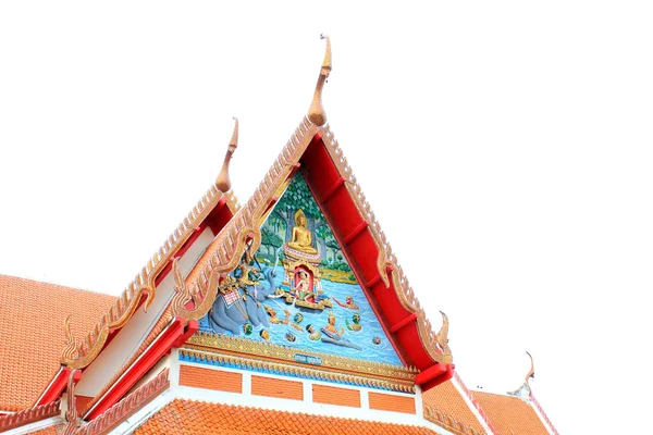 Буддийская крыша — стоковое фото