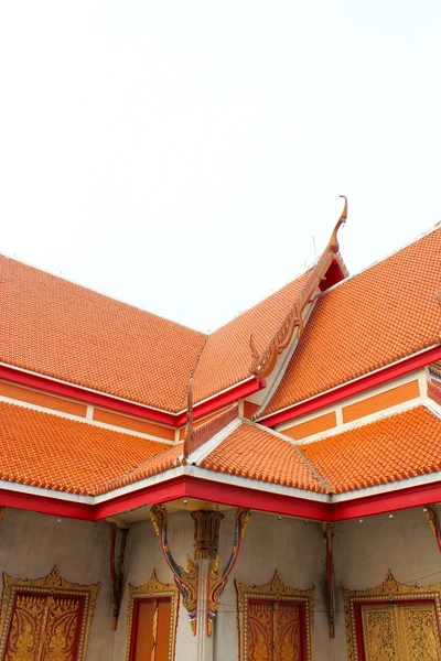 Tetto della chiesa buddista — Foto Stock