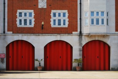London Fire Station clipart