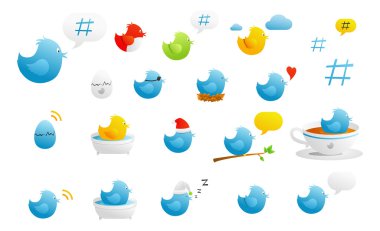 Tweety birds clipart