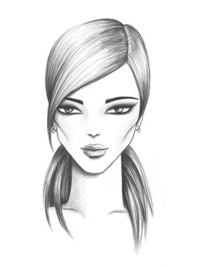 Fashion girl 4 clipart