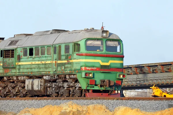 Locomotiva de comboio — Fotografia de Stock