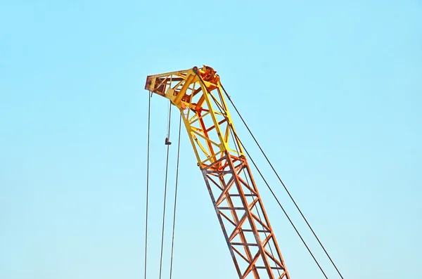 Mobile tower crane — Stock Photo, Image