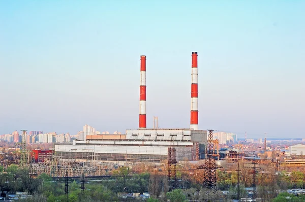 stock image Coal fired power plant