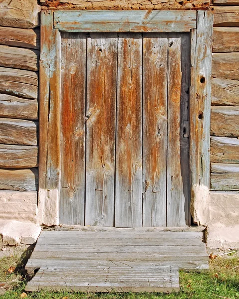 Αρχαία πόρτα αχυρώνα — Φωτογραφία Αρχείου