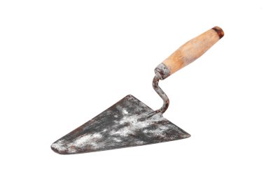 Rusty construction trowel clipart