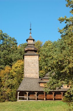 antika ahşap kilise