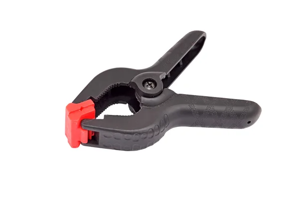 Plastic mechanical hand vise clamp — Stock Photo, Image