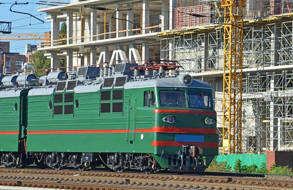 Vonat-mozdony — Stock Fotó