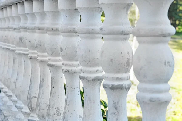 stock image Antique stone balustrade