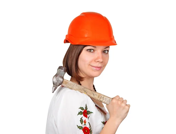 Trabalhadora ucraniana — Fotografia de Stock