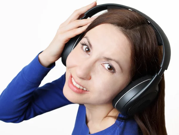 stock image Music in headphones