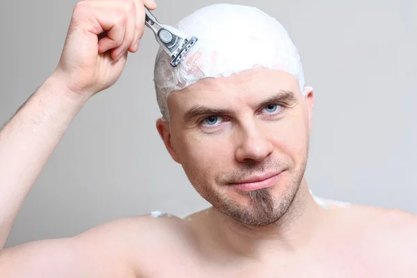 Shaving head — Stock Photo, Image