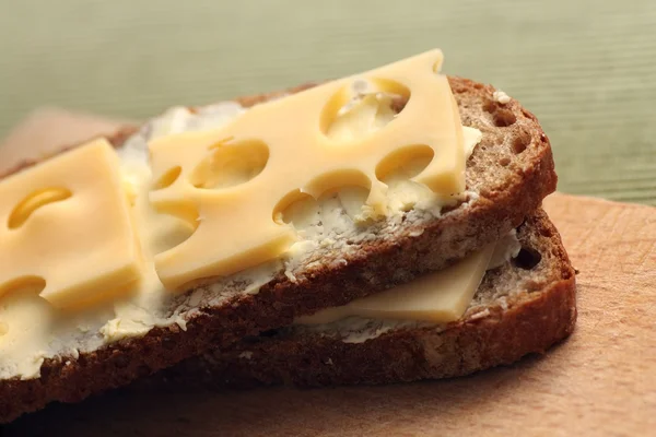 Sanduíche de queijo — Fotografia de Stock