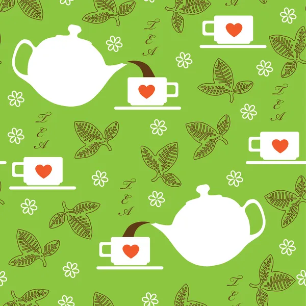 绿茶叶 — 图库矢量图片