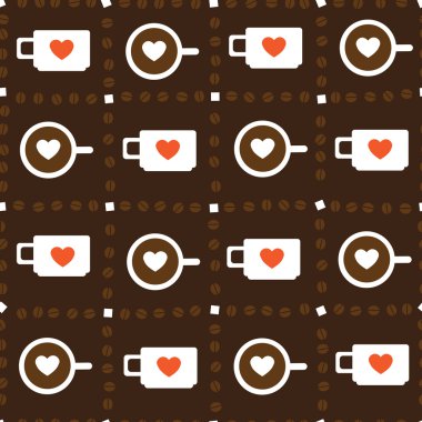 Cups of coffee clipart