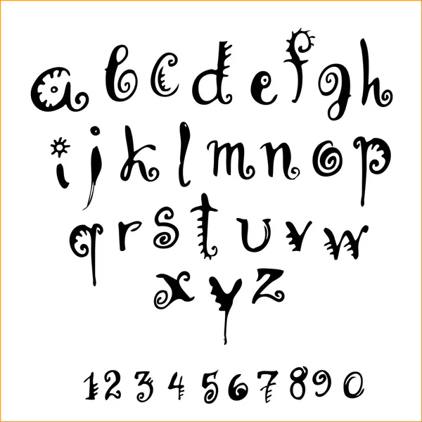 Alfabeto vectorial — Archivo Imágenes Vectoriales