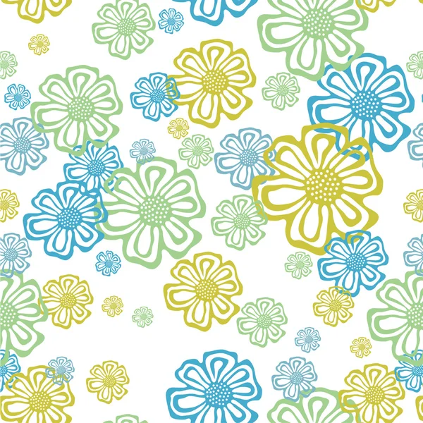 Ornate floral — Stock Vector