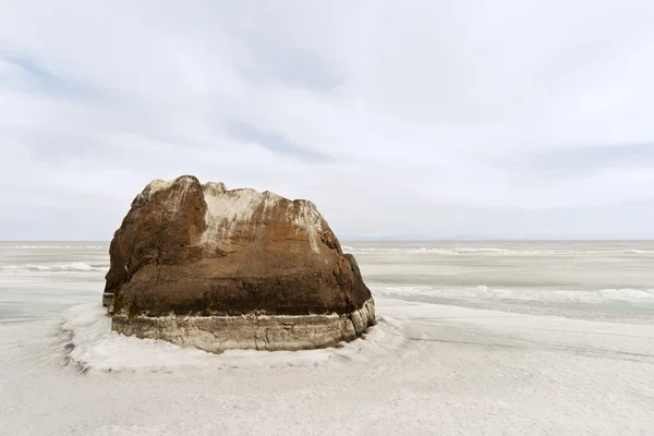 겨울의 얼어붙은 바 이 칼 호수 — 스톡 사진