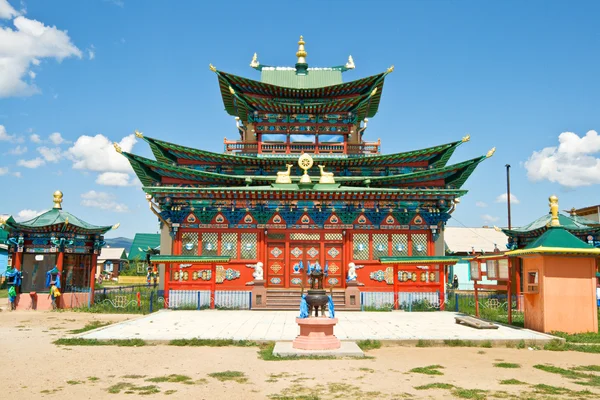 Будівництво зовнішніх буддійський монастир — стокове фото