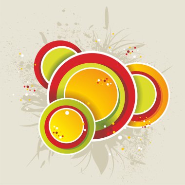 Abstract colorful background. Vector. clipart