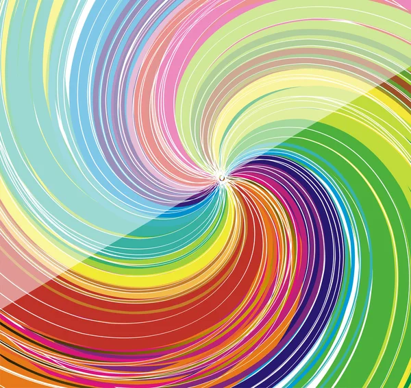 Fond tourbillon coloré — Image vectorielle