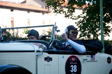 Brescia, İtalya - Mayıs, 17: mille miglia