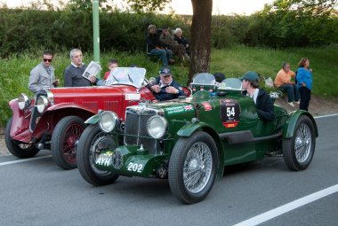 Brescia, İtalya - Mayıs, 17: mille miglia