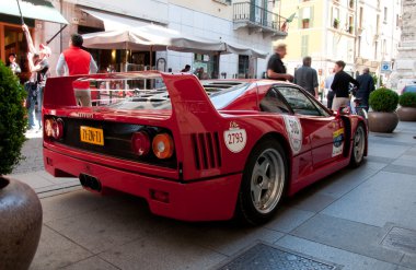 Brescia, İtalya - Mayıs, 17: mille miglia