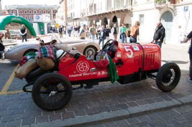 Brescia, İtalya - Mayıs, 17: mille miglia