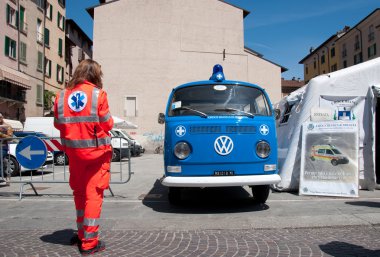 Brescia, İtalya - Mayıs, 17: mille miglia