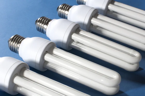 stock image Energy saving light bulb