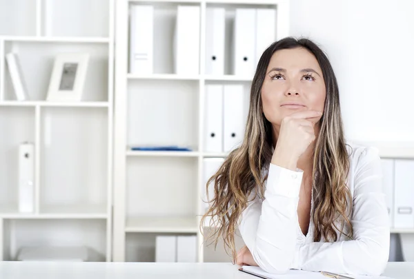 stock image Portrait of beautiful business woman