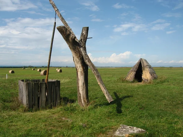 stock image Historic well in burgenland