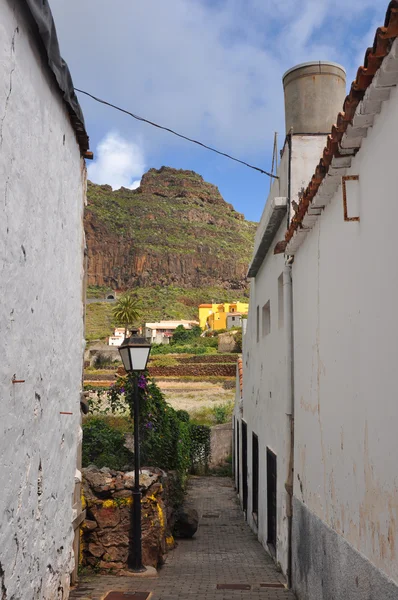 Ruelle étroite sur La Gomera, les îles Canaries — Photo