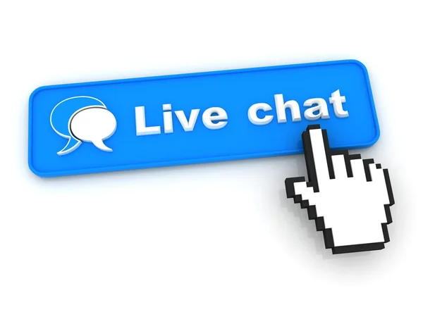 Live-Chat — Stockfoto