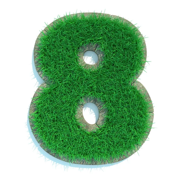 Números de hierba — Foto de Stock