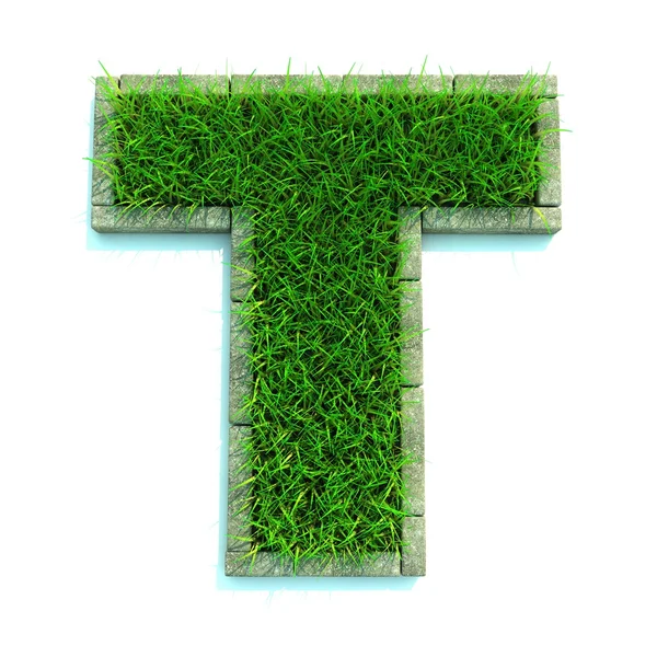 Lettera sull'erba — Foto Stock