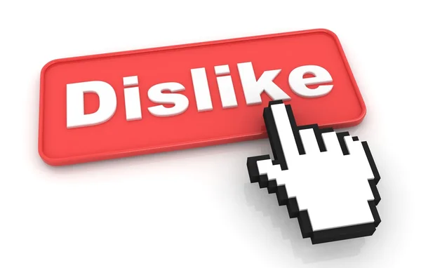 Dislike Button — Stock Photo, Image