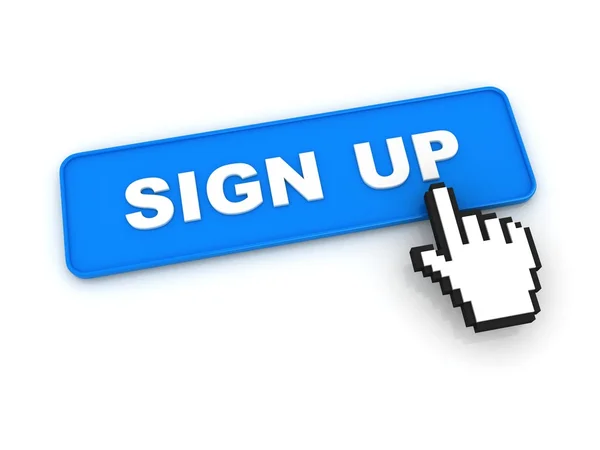 stock image Sign Up Button