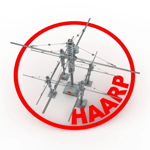 Conceito de HAARP — Fotografia de Stock