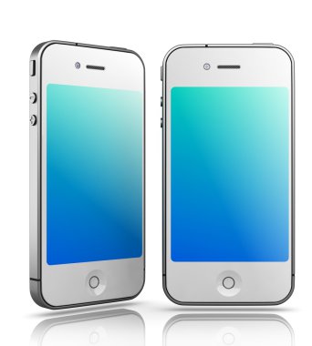 Two Smartphones clipart