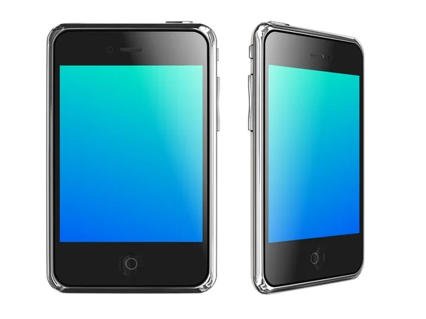 Zwei Smartphones — Stockfoto