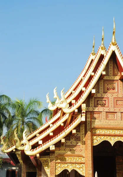 Temple nord thaïlandais — Photo