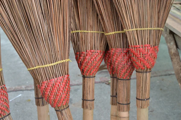 Wooden broom — Stock Photo, Image