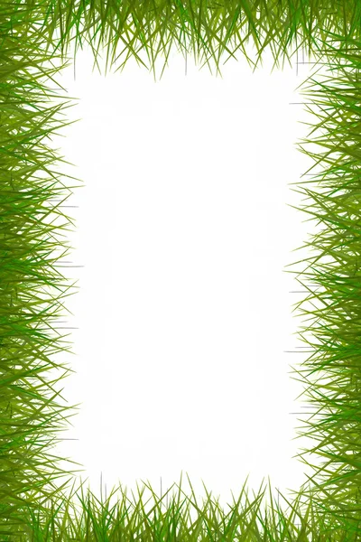 Gras frame — Stockfoto